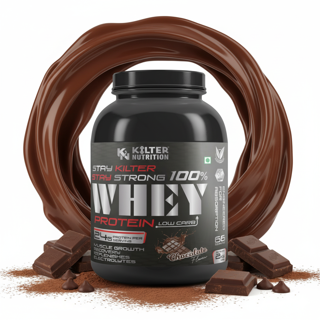 Chocolate 100% Whey Protein Concentrate Low Carb