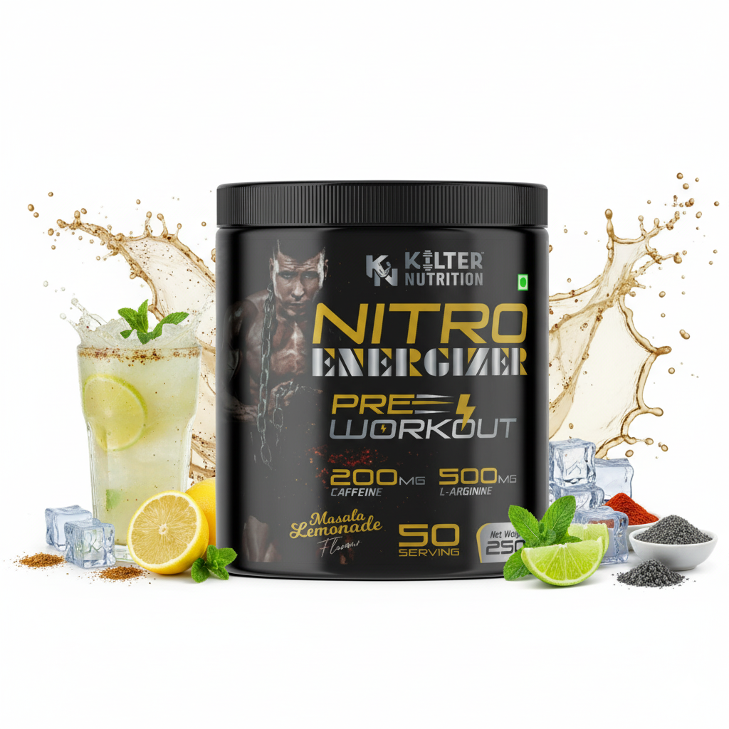 Kilter Nutrition Pre-Workout Masala Lemonade 250g