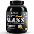Kilter Nutrition Mass Gainer High Calorie Formula – Vanilla 1kg | High Protein & Carb Blend for Muscle Mass, Strength & Weight Gain