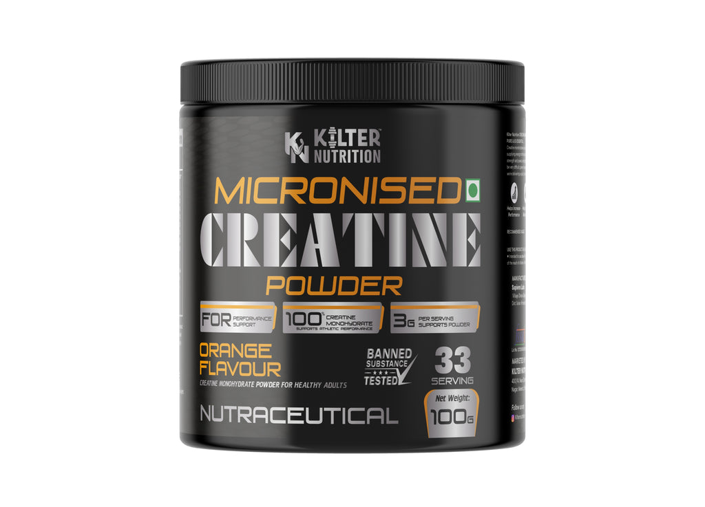 Kilter Nutrition Micronised Creatine Orange