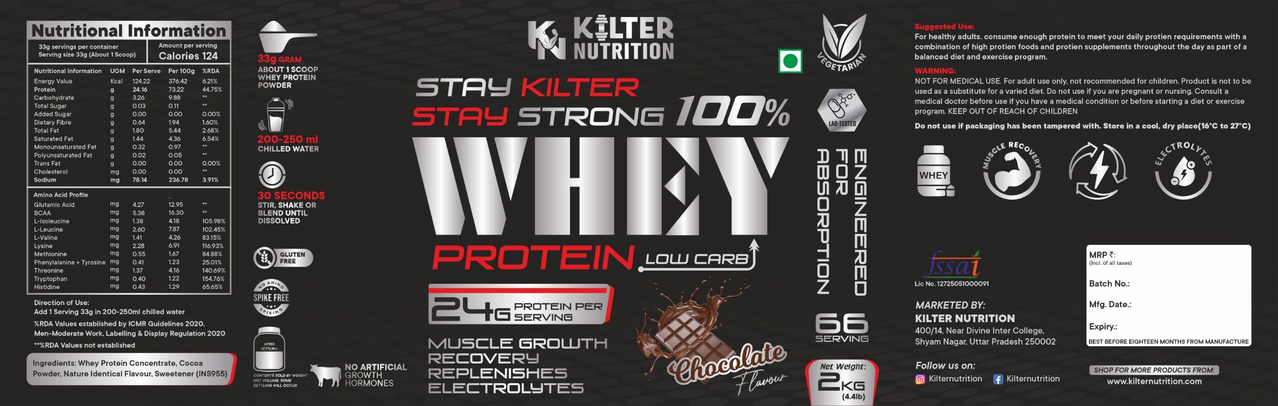 100% Whey Protein