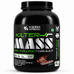 Kilter Nutrition Mass Gainer High Calorie Formula – Chocolate 3kg | High Protein & Carb Blend for Muscle Mass, Strength & Weight Gain
