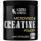 Kilter Nutrition Mass Gainer Vanilla 1kg + Micronised Creatine Monohydrate Unflavoured 100g Combo | Complete Muscle Building & Performance Stack