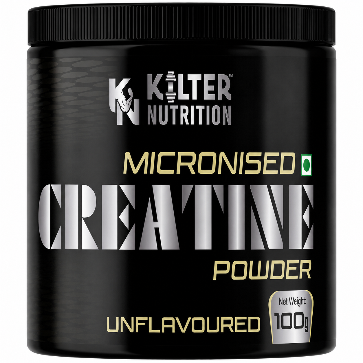 Kilter Nutrition Mass Gainer Vanilla 1kg + Micronised Creatine Monohydrate Unflavoured 100g Combo | Complete Muscle Building & Performance Stack